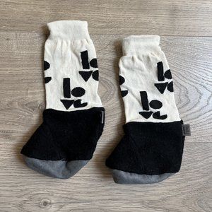 MimiTENS stay on booties - baby size 1